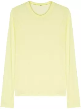 Baserange меланжевая футболка, желтый