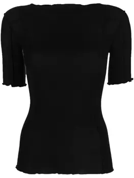 Baserange топ Omato из органического хлопка, черный