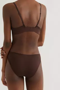 BASERANGE трусы Bell из эластичного бамбукового джерси, темно-коричневый