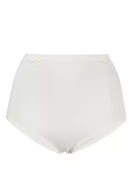 Baserange трусы-брифы с завышенной талией, белый