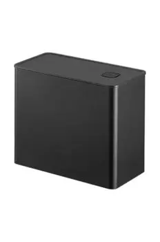 Башенный контейнер для кофе с ложкой Yamazaki, черный