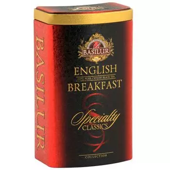 BASILUR English Breakfast - Чай черный листовой в декоративной банке, 100 г х 3 шт. sarcia.eu