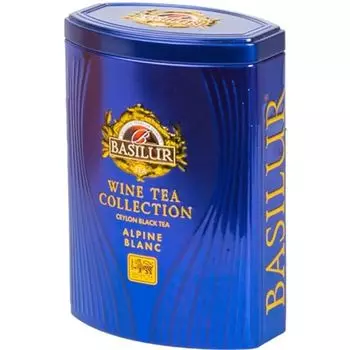 Basilur ВИННЫЙ ЧАЙ АЛЬПИЙСКИЙ БЛАН банка 75 г
