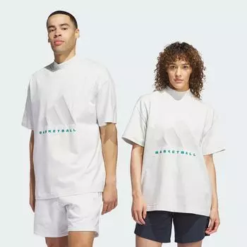 Баскетбольная футболка Adidas, цвет Grey One Mel