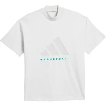 Баскетбольная футболка adidas, серый