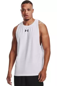 Баскетбольная футболка Baseline с логотипом Under Armour, черный