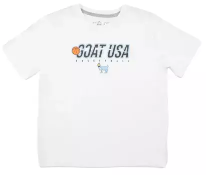 Баскетбольная футболка GOAT USA Showtime, белый