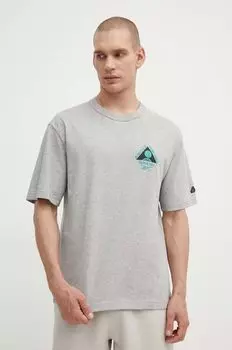 Баскетбольная хлопковая футболка Reebok Classic, серый