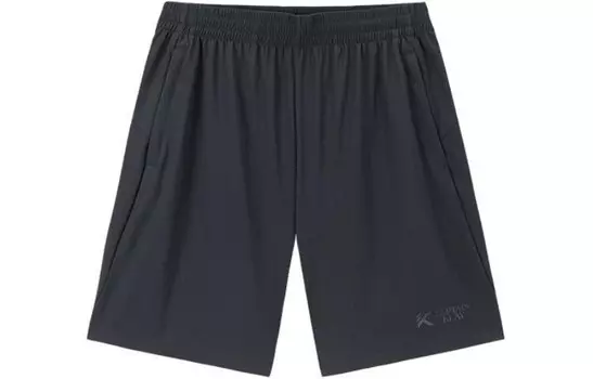 Баскетбольная коллекция повседневные шорты мужские черные Anta, черный