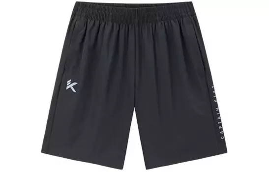 Баскетбольная коллекция повседневные шорты мужские черные Anta, черный