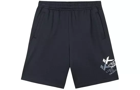 Баскетбольная коллекция повседневные шорты мужские черные Anta, черный