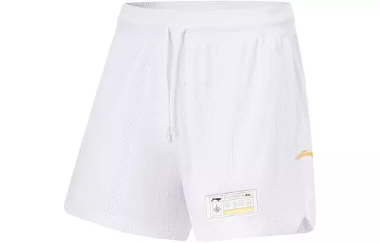 Баскетбольная коллекция спортивные шорты мужские белые Lining, белый