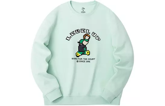Баскетбольная коллекция Толстовка мужская Moss Green Anta, зеленый