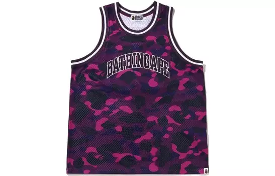 Баскетбольная майка BAPE Color Camo A Bathing Ape, синий