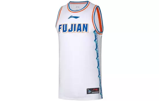 Баскетбольная майка CBA Collection для мужчин, белая Lining, белый