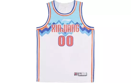 Баскетбольная майка CBA Collection для мужчин, белая Lining, белый