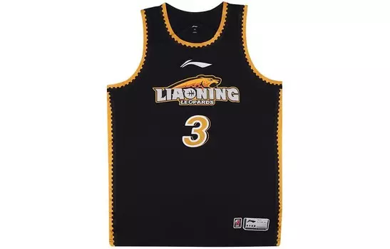 Баскетбольная майка CBA Collection для мужчин, черная Lining, черный