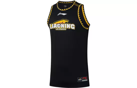 Баскетбольная майка CBA Collection для мужчин, черная Lining, черный