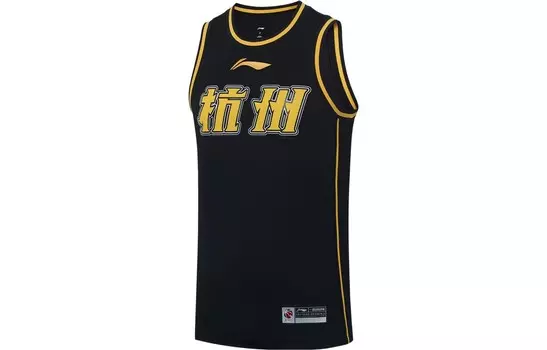 Баскетбольная майка CBA Collection для мужчин, черная Lining, черный