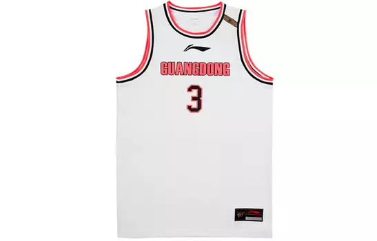 Баскетбольная майка CBA Collection для мужчин, белая Lining, белый