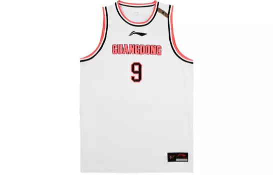 Баскетбольная майка CBA Collection для мужчин, белая Lining, белый