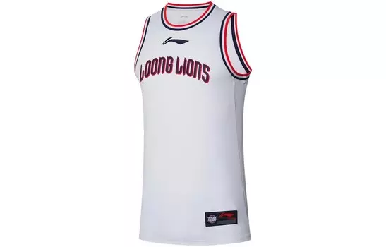 Баскетбольная майка CBA Collection для мужчин, белая Lining, белый
