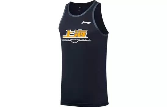 Баскетбольная майка CBA Collection для мужчин, черная Lining, черный