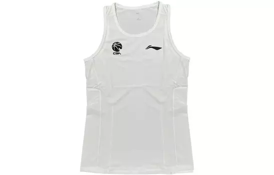 Баскетбольная майка CBA Collection для мужчин, белая Lining, белый
