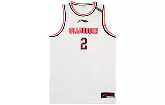 Баскетбольная майка CBA Collection для мужчин, белая Lining, белый