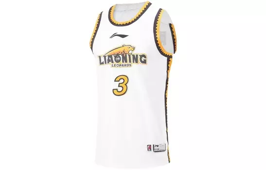 Баскетбольная майка CBA Collection для мужчин, белая Lining, белый
