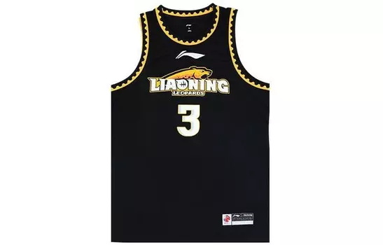 Баскетбольная майка CBA Collection унисекс, черная Lining, черный
