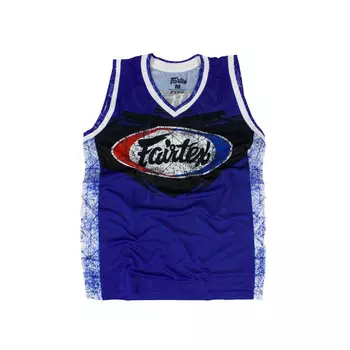 Баскетбольная майка Fairtex Basketball Jersey - JS10, синий