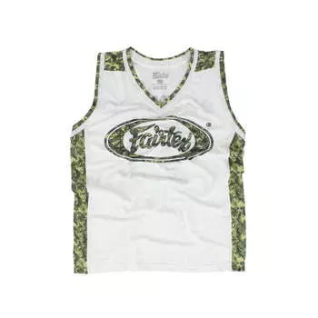 Баскетбольная майка Fairtex Basketball Jersey - JS11, белый