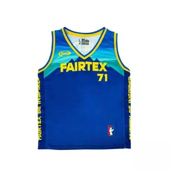 Баскетбольная майка Fairtex JS26, размер 2XL, синий