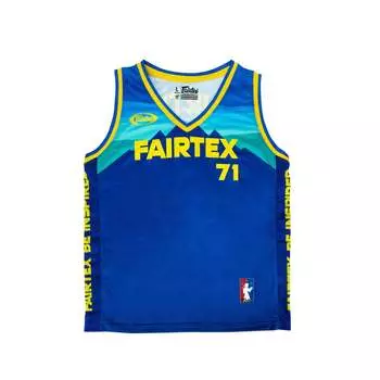 Баскетбольная майка Fairtex JS26, размер M, синий