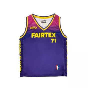 Баскетбольная майка Fairtex JS26, размер S, фиолетовый