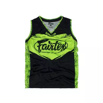 Баскетбольная майка Fairtex JS9, размер S, зеленый