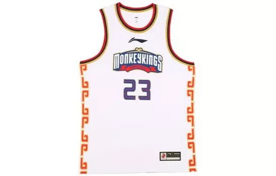 Баскетбольная майка Li Ning CBA Series для мужчин, белая Lining, белый