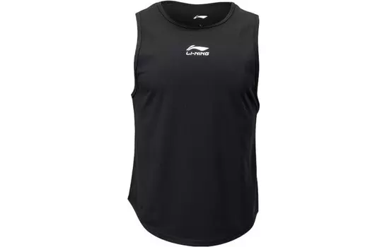 Баскетбольная майка мужская черная Lining, черный