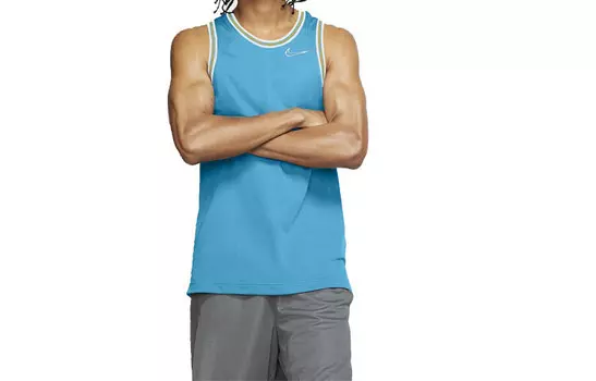 Баскетбольная майка мужская Furious Blue Nike, синий