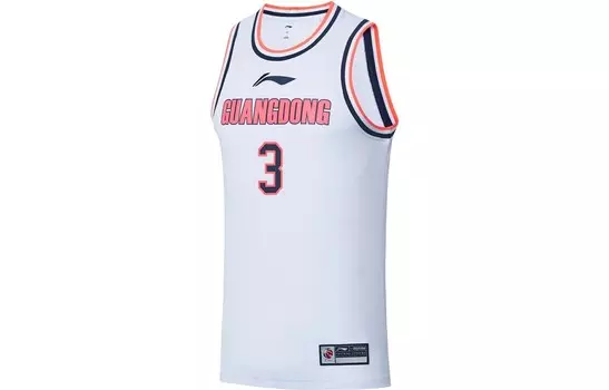 Баскетбольная майка мужская Lining CBA Collection, белый