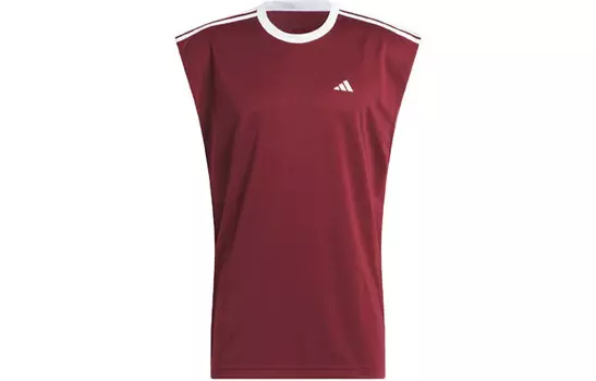 Баскетбольная майка мужская Shadow Red Adidas, цвет Shadow Red
