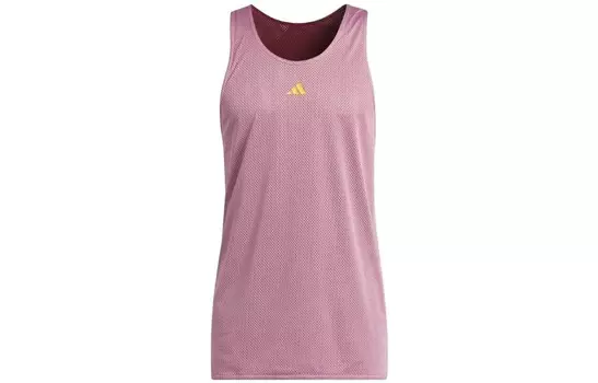 Баскетбольная майка мужская сиреневая Adidas, светло-фиолетовый