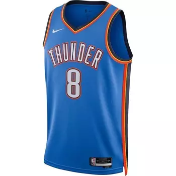 Баскетбольная майка Oklahoma Unisex Blue Nike, синий
