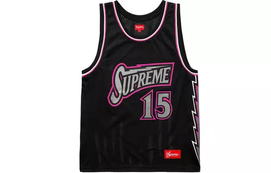 Майка Supreme Bolt Basketball, черный