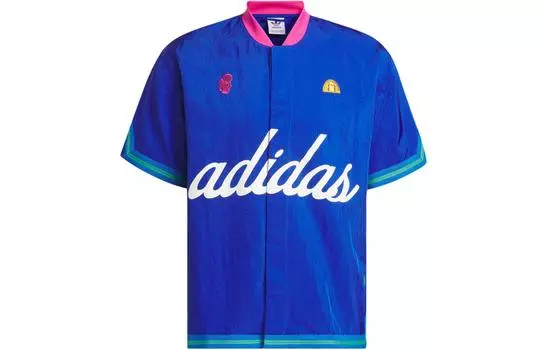 Баскетбольная майка унисекс Adidas Originals, цвет Blue