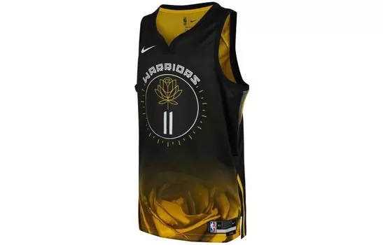 Баскетбольная майка унисекс Nike, цвет Black/Gold