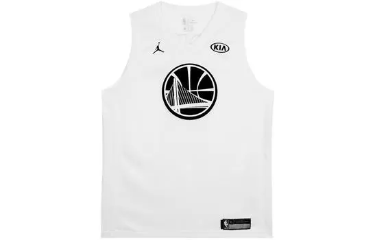 Баскетбольная майка унисекс Nike, цвет White