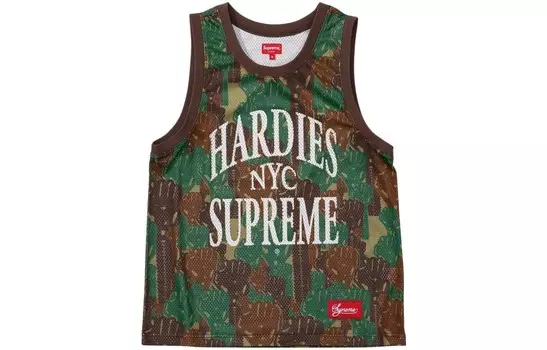 Баскетбольная майка унисекс Supreme, зеленый