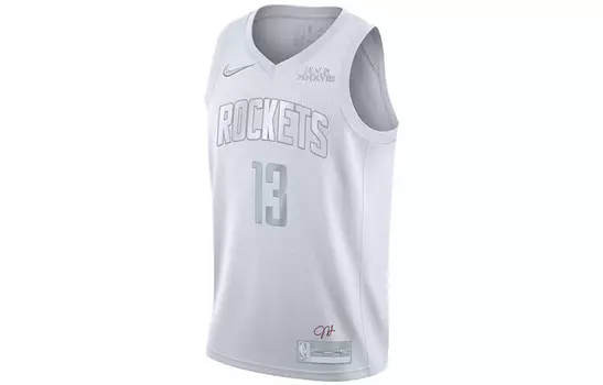 Баскетбольная майка X NBA для мужчин, белая Nike, белый
